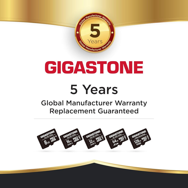 GIGASTONE 32GB MicroSDHC Speicherkarte 20er-Pack + SD Adapter, für Action-Kamera, GoPro, Drohne und
