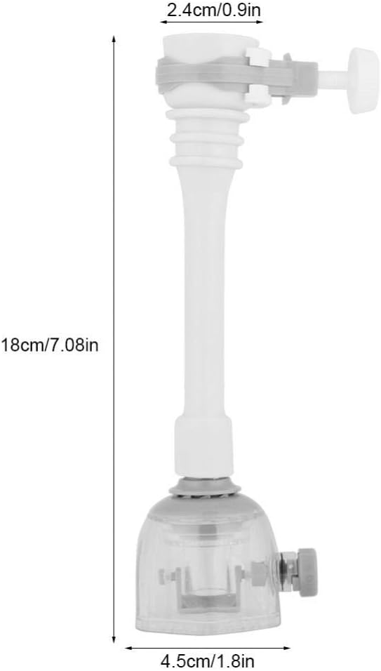 Wasserhahn-Verlängerung, verstellbar, spritzwassergeschützt, drehbar, für die Küche, Wasserspar-Düse