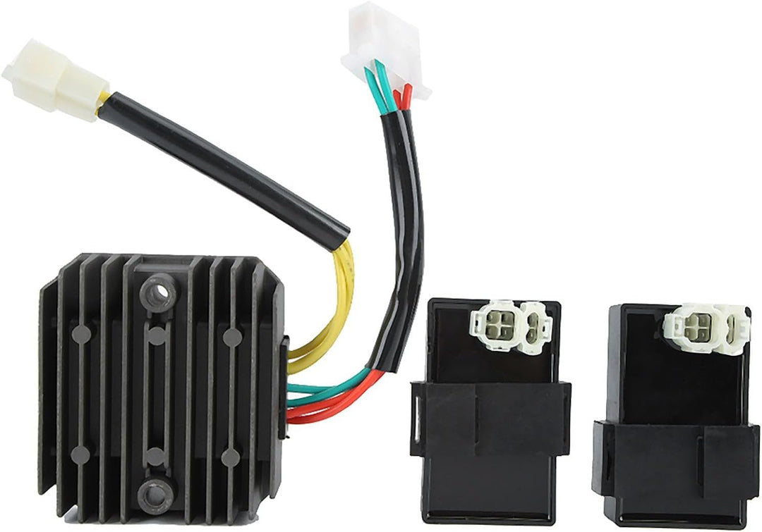 Gorgeri 3 Teile/satz CDI Doppelzündung + Regler GleiC-HRichter Fit für XL 600 V Transalp 1989-1996 3