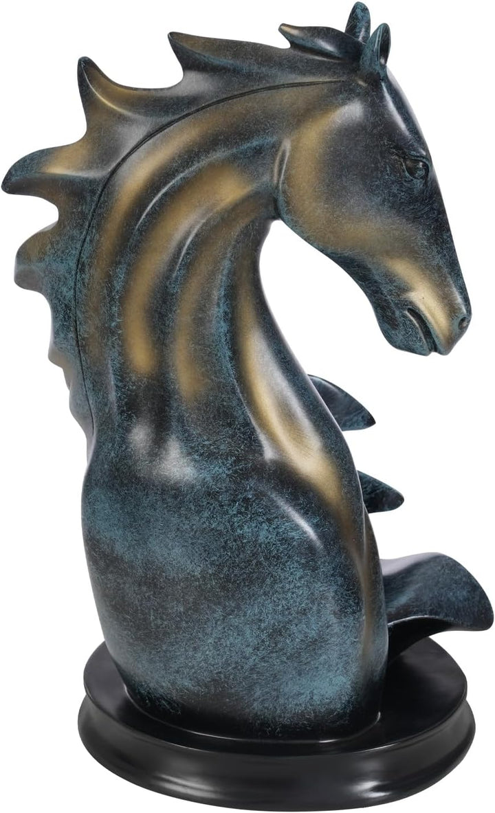 Weinflaschenhalter, Pferd Statue Weinregal Harz, Weinlagerungsregal Weinregale, Pferd Skulptur Multi