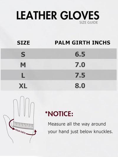 Ymmchy Touchscreen Handschuhe für Damen Warme Leder Handschuhe Gefüttert Winter SMS Handschuhe Grau