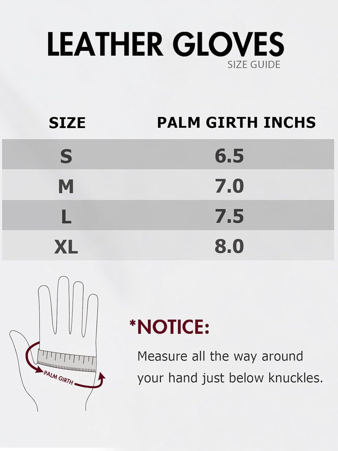 Touchscreen Handschuhe für Damen Warme Lederhandschuhe Gefüttert Winter SMS-Handschuhe Grau L, Grau