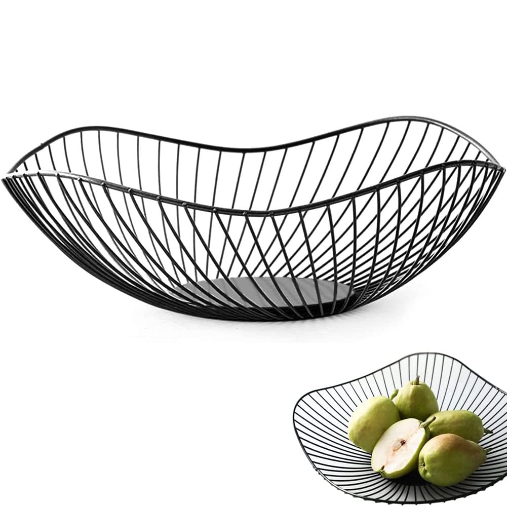 Obstkörbe Gold Metall, Obstkorb Aus Eisen, Obstschalen im Wohnzimmer, Brotkorb Obstschale Metall, Ho