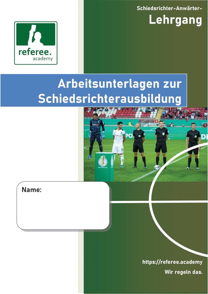Arbeitsheft zur Schiedsrichterausbildung, Ringeinband