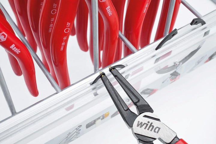 Wiha Sicherungsringzange Classic mit MagicTips® für Innenringe (Bohrungen) mit gerader Form (34691)