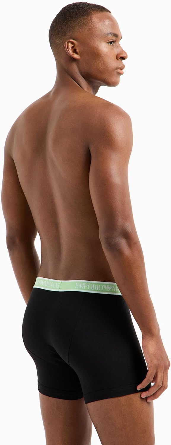 Emporio Armani Underwear-Slips/Boxershorts Herren XL Black/Black/Black, XL Black/Black/Black
