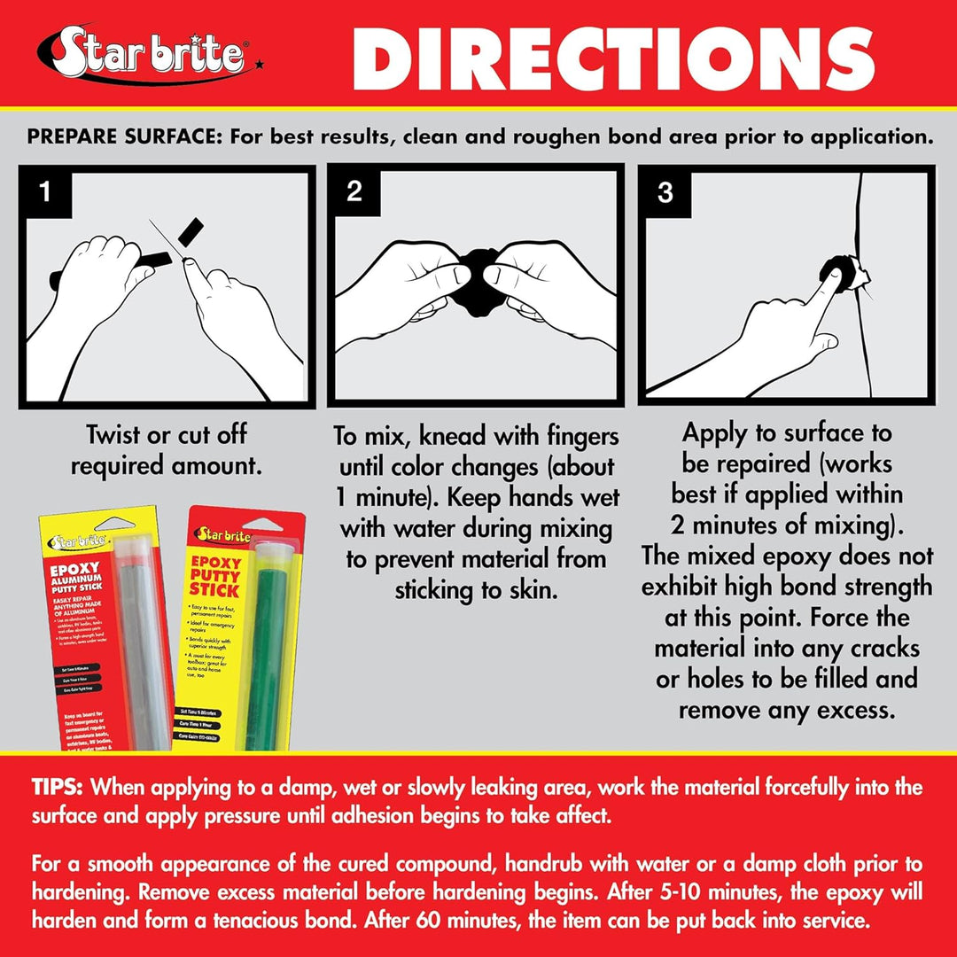 Starbrite Epoxy Putty Stick