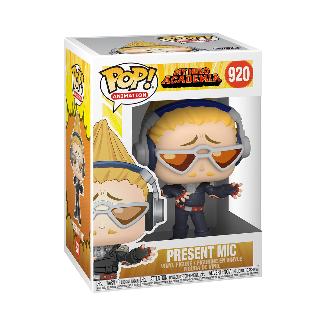 Funko Pop! Animation: My Hero Academia (MHA) - Present Mic - Vinyl-Sammelfigur - Geschenkidee - Offi