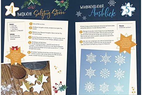 Adventskalender Oh du fröhliche Bastelzeit: 24 Türchen voller stylischer Bastelideen für die Weihnac