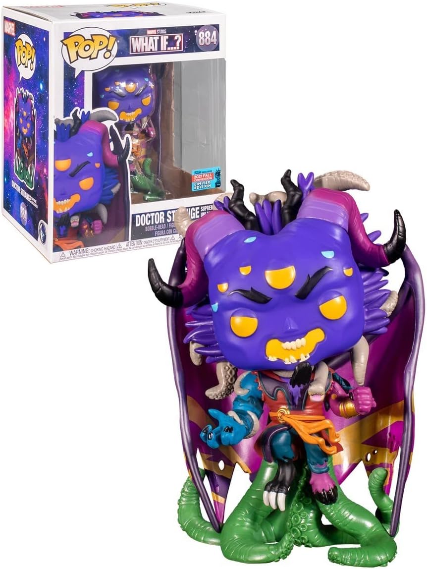 Funko What If...? Figur Super Sized Pop! Marvel Vinyl Dr. Strange Supreme 15 cm
