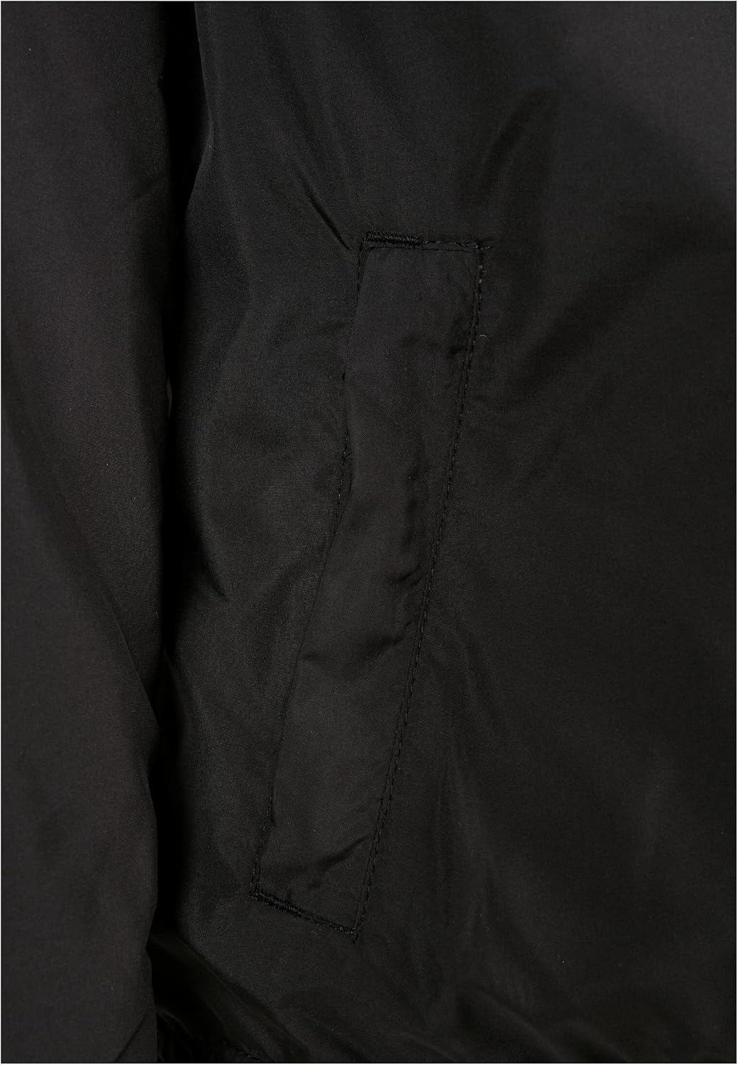 Urban Classics Damen Girls Basic Pullover Jacket 122-128 Schwarz, 122-128 Schwarz