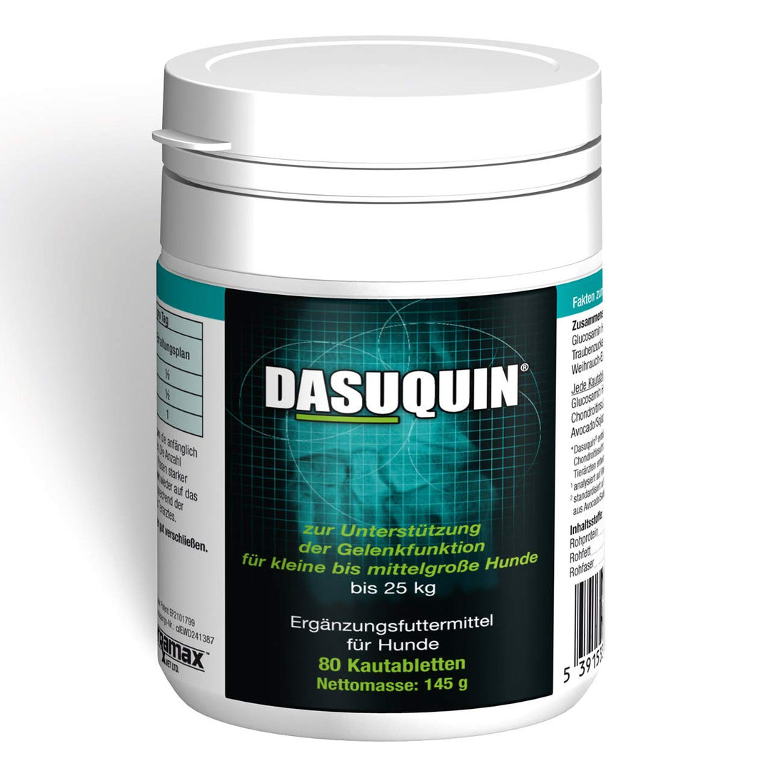 DASUQUIN 80 Kautabl. 1,8 g für kleine/mittelgrosse Hunde
