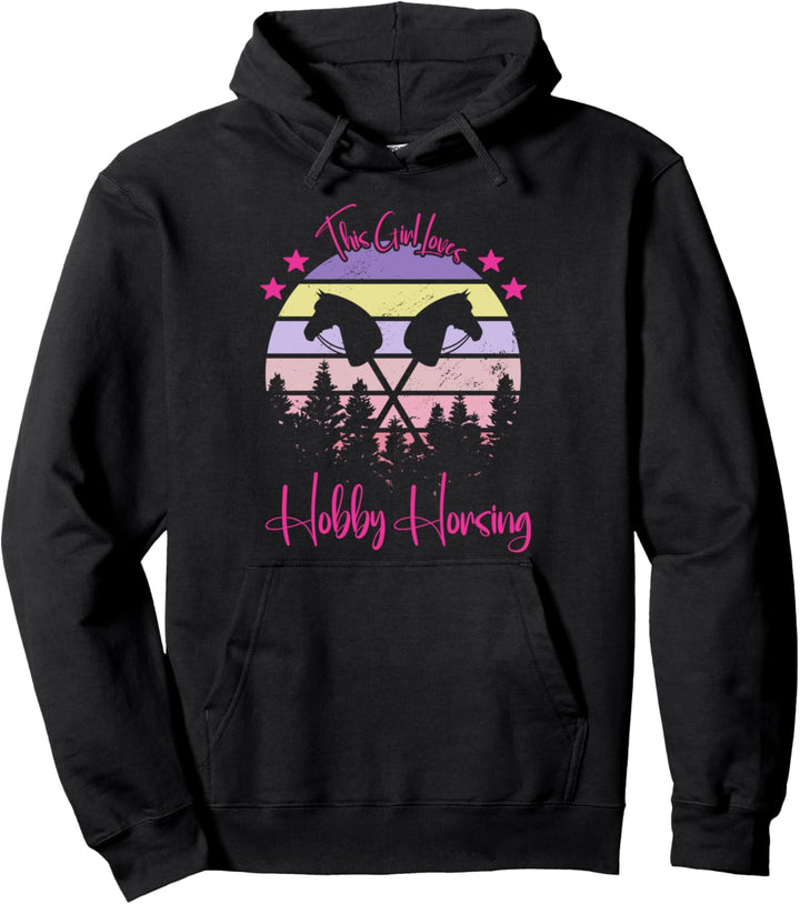This Girl Loves Hobby Horsing Steckenpferd Hobby Horse Pullover Hoodie