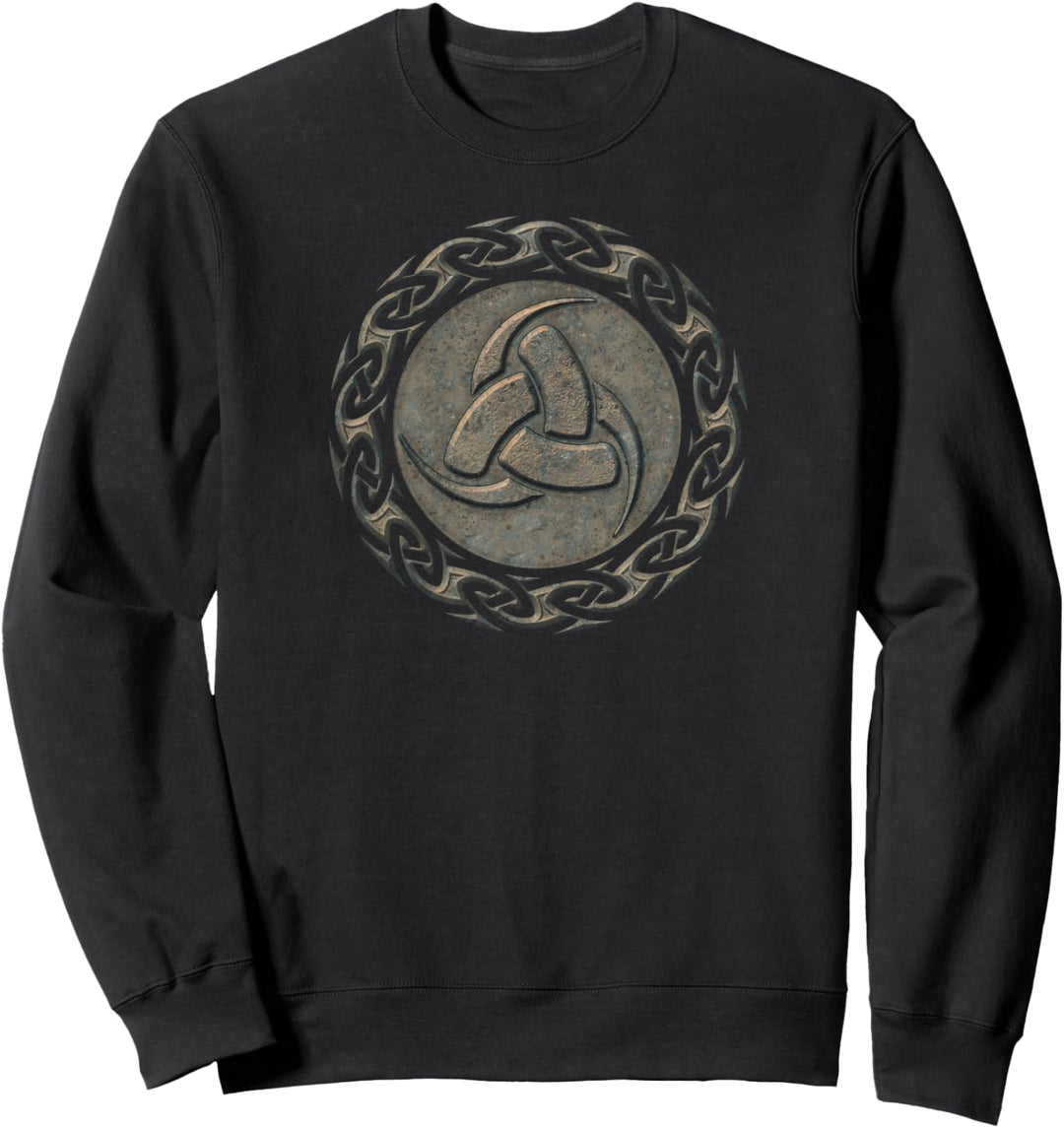 Odin Horn Keltische Knoten Wikinger Thor Loki Asgard Vintage Sweatshirt