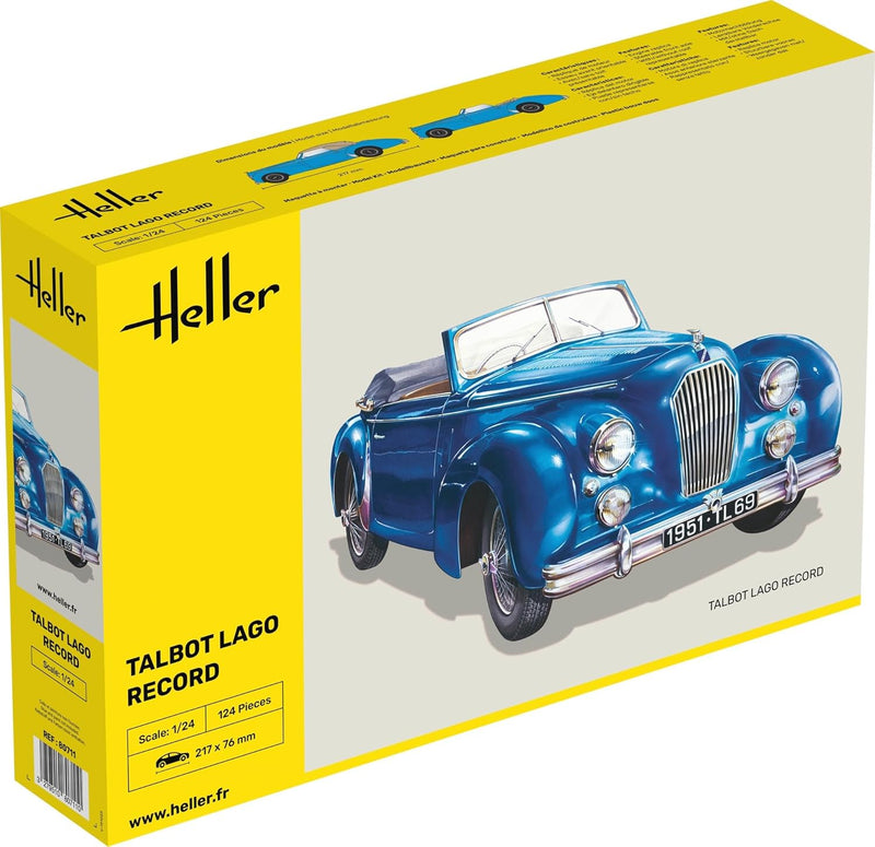 Heller 80711 Talbot Modellbausatz Largo Record