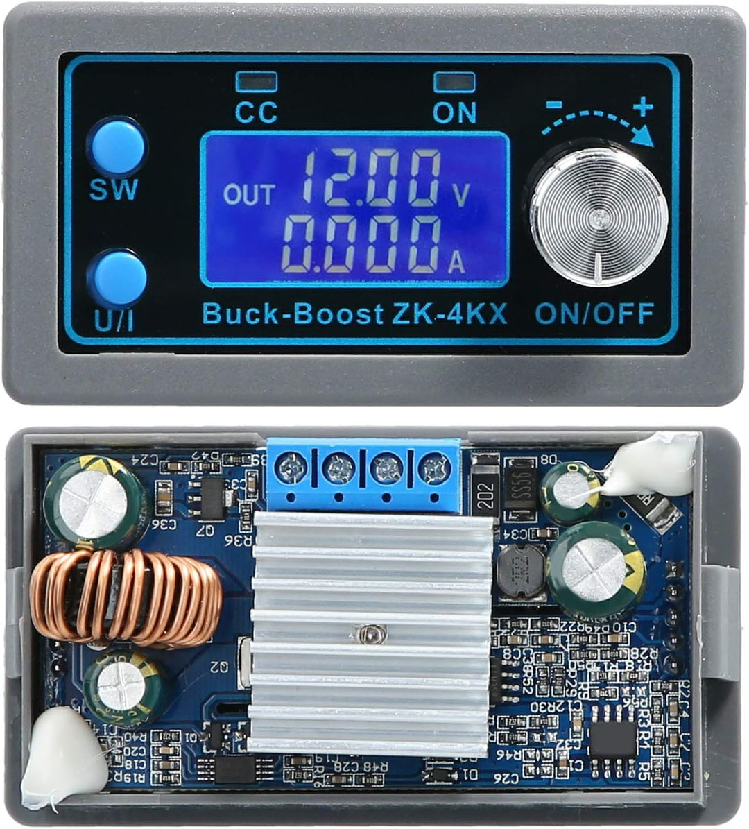 DC-DC Boost Power Converter Automatischer Step Up/Down Spannungswandler Programmierbarer Einstellbar