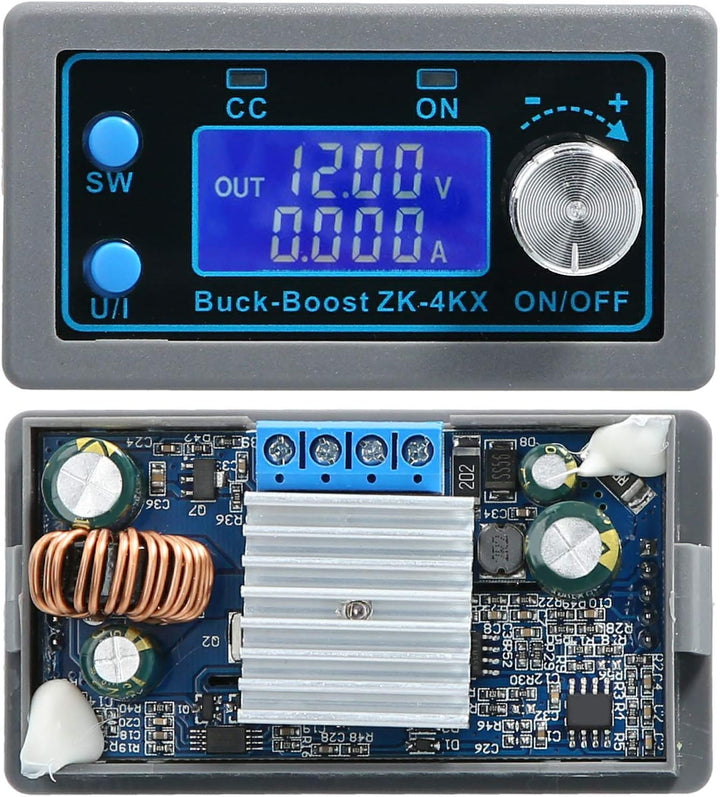 DC-DC Boost Power Converter Automatischer Step Up/Down Spannungswandler Programmierbarer Einstellbar