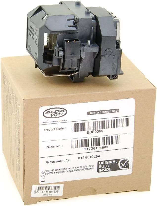 Alda PQ Professionell, Beamerlampe kompatibel mit EPSON EB-S7, EB-S72, EB-S8, EB-S82, EB-W7, EB-W8,