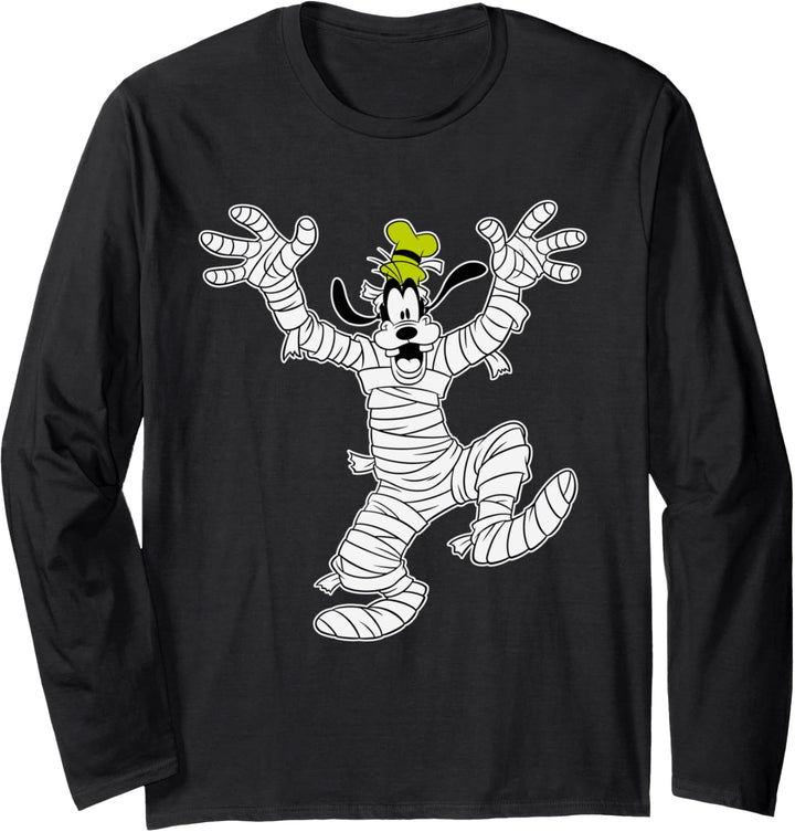 Disney Goofy in Mummy Costume Halloween Langarmshirt