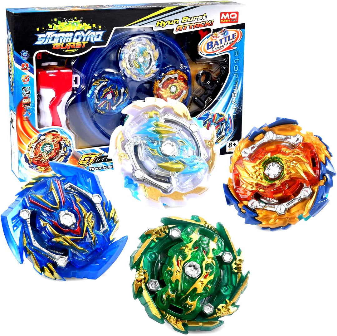 4er Set Storm Ink. 2 Launcher 1 Grip 1 Arena B-133 Ace Dragon B-134 Valtryek B-135 Ashindra B-139 Fa