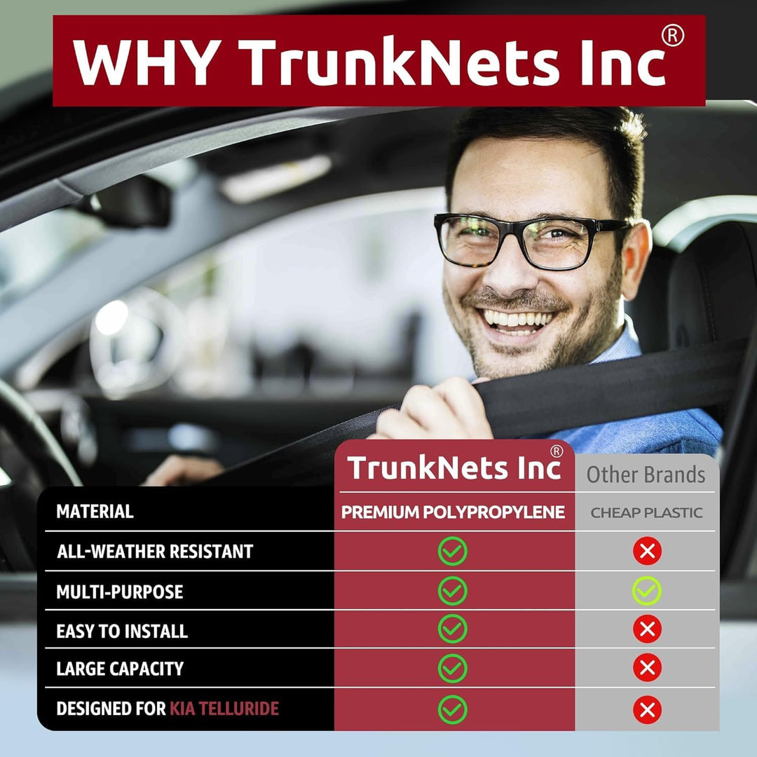 Envelope Trunk Cargo Net For JEEP GRAND CHEROKEE 2011 12 13 14 15 2016 NEW by TrunkNets
