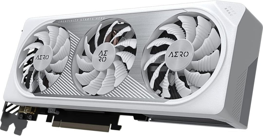 GIGABYTE GeForce RTX 4060 TI AERO OC Graphics Card - 8GB GDDR6 18Gbps 128bit, PCI-E 4.0, 2x DisplayP
