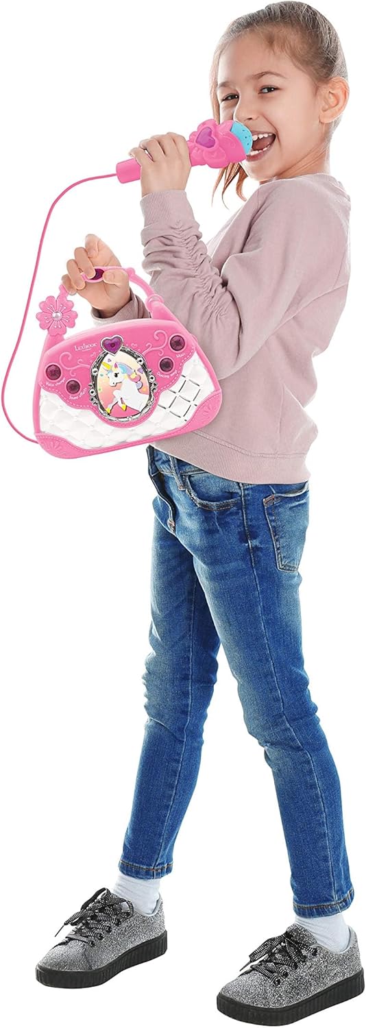 Lexibook - Unicorn - Handbag Musical Speaker (K102UNI)