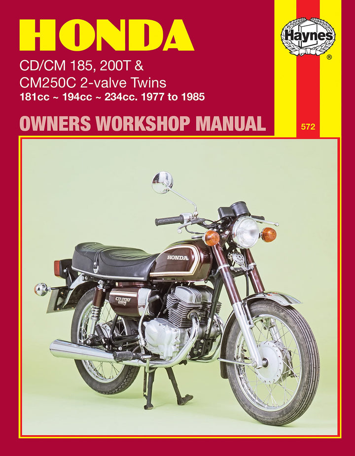 Honda CD/CM 185, 200T & CM250C 2-valve Twins: 181cc - 194 cc - 234 cc. 1977 to 1985 (Haynes Manuals)
