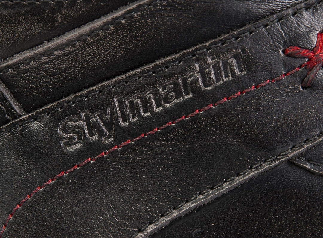 Stylmartin Iron Schuhe Unisex Turnschuh 42 EU Schwarz Nero Black, 42 EU Schwarz Nero Black