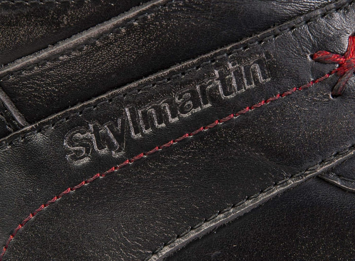 Stylmartin Iron Schuhe Unisex Turnschuh 42 EU Schwarz Nero Black, 42 EU Schwarz Nero Black