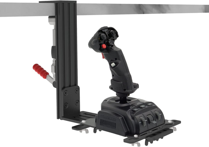 Hikig 2 Stück Hotas Schreibtischhalterung für Flug-Sim-Controller, Throttle, MFD Kompatibel mit Logi