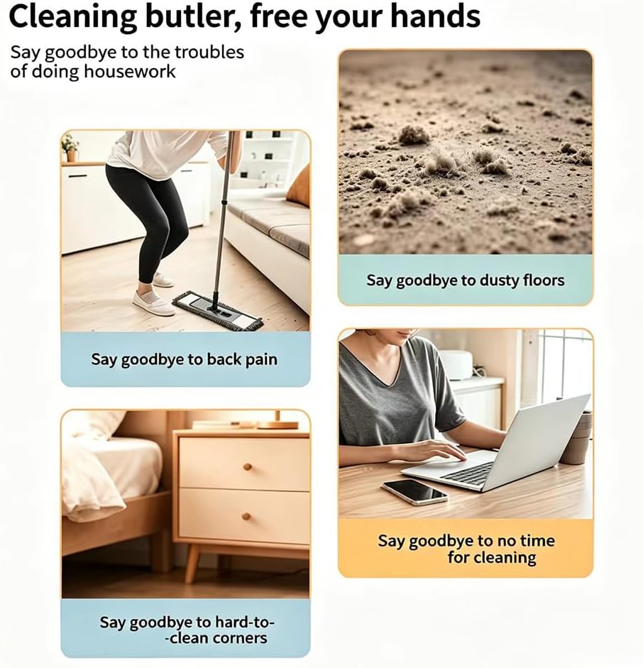 Mini Saugroboter für Auto,Auto Staubsauger Roboter,Ultradünn 6 cm Automatischer Robot Vacuum Cleaner