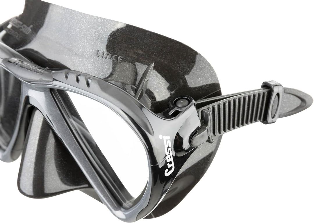 Cressi Tauchmaske Lince Low Volume Made In Italy dark, dark