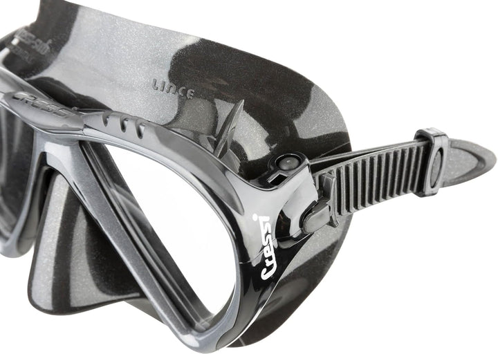 Cressi Tauchmaske Lince Low Volume Made In Italy dark, dark