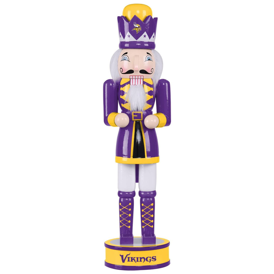 FOCO Minnesota Vikings NFL Nussknacker Holzfigur 35cm