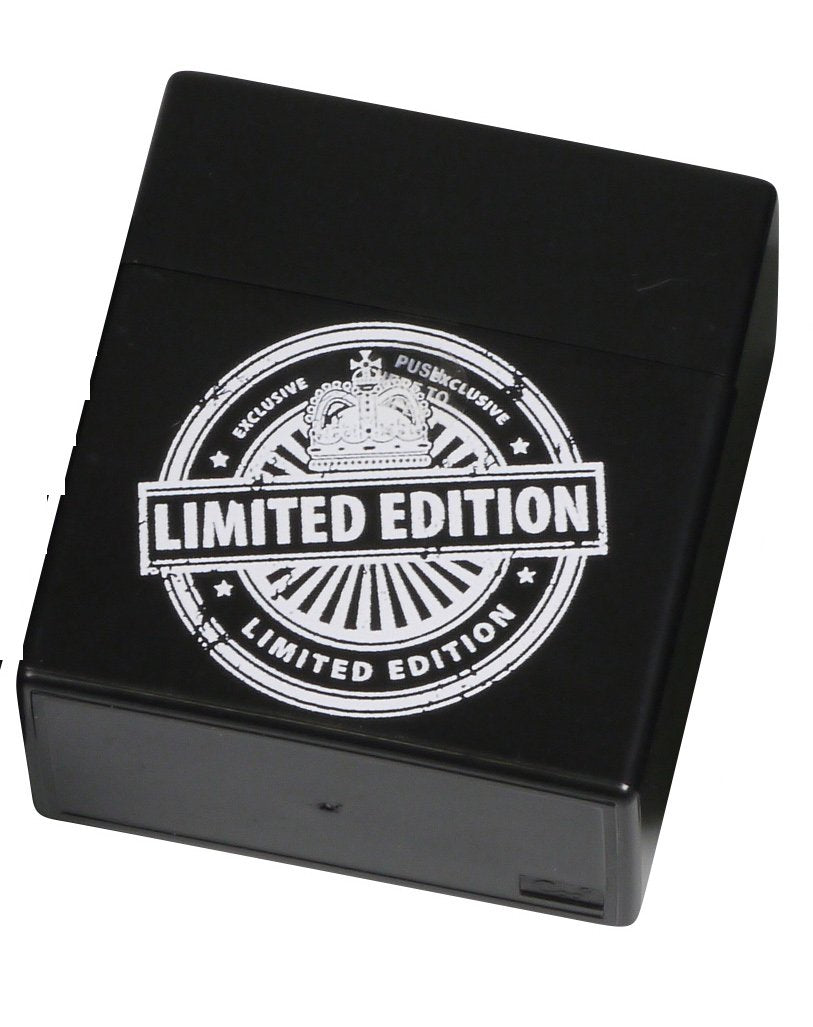 3 x Zigarettenbox XXXL VINTAGE BUNT für 50 Zigaretten Etui Kunststoff Raucherbedarf