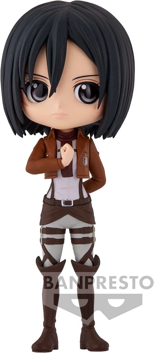 Banpresto L'ATTAQUE des Titans - Mikasa Ackerman Vers. A - Q Posket 14cm