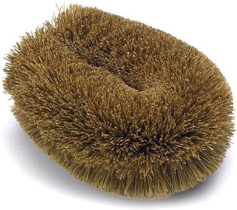 KAMENOKO TAWASHI VEGETABLE SCRUB BRUSH ? 3 Packs (Japan Import) [Komainu-Dou Original Package] by KA