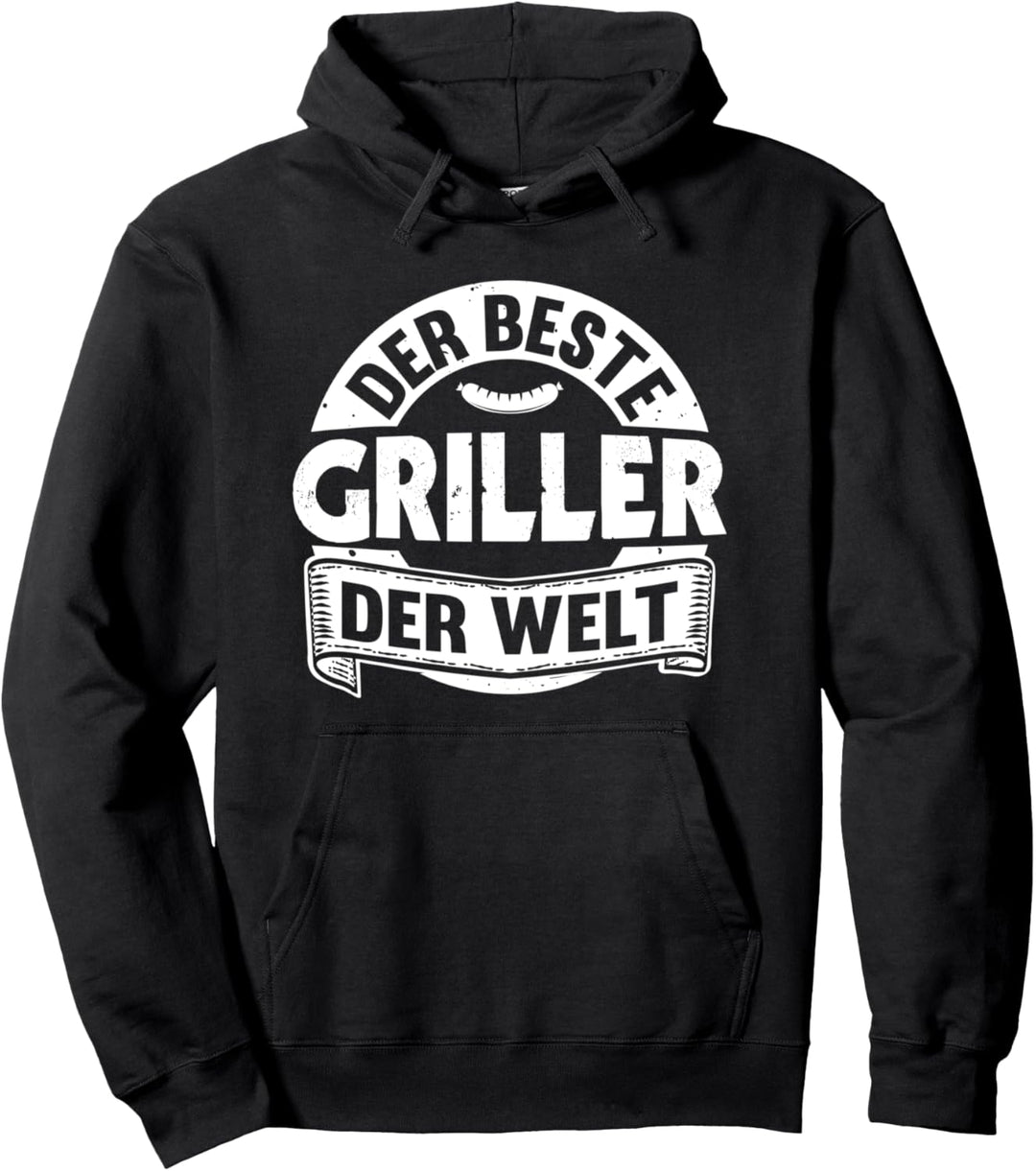 Bester Griller der Welt Grillen Grillmeister BBQ Pullover Hoodie