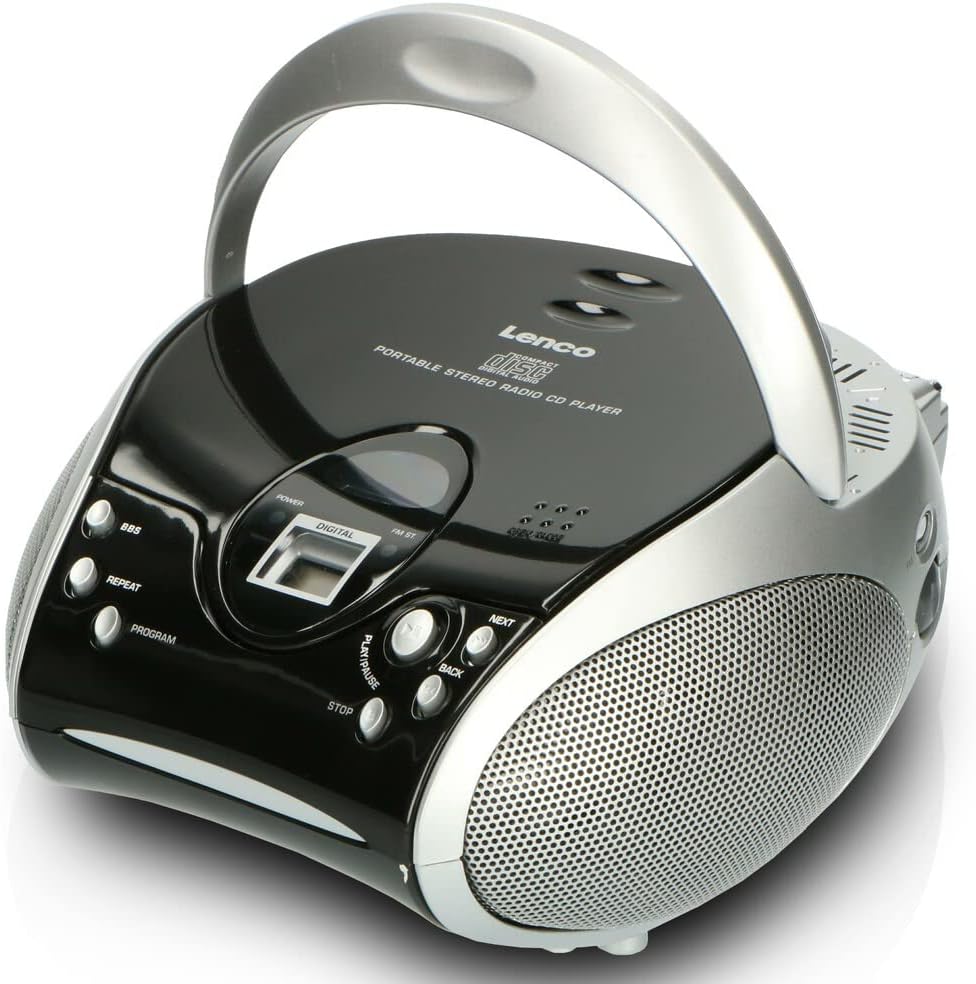 Lenco scd-27 BK schwarz/weiss