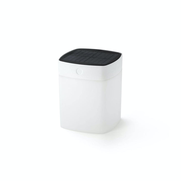 Assisi Solar Leuchte, Kunststoff, weiss, opales Acrylglas