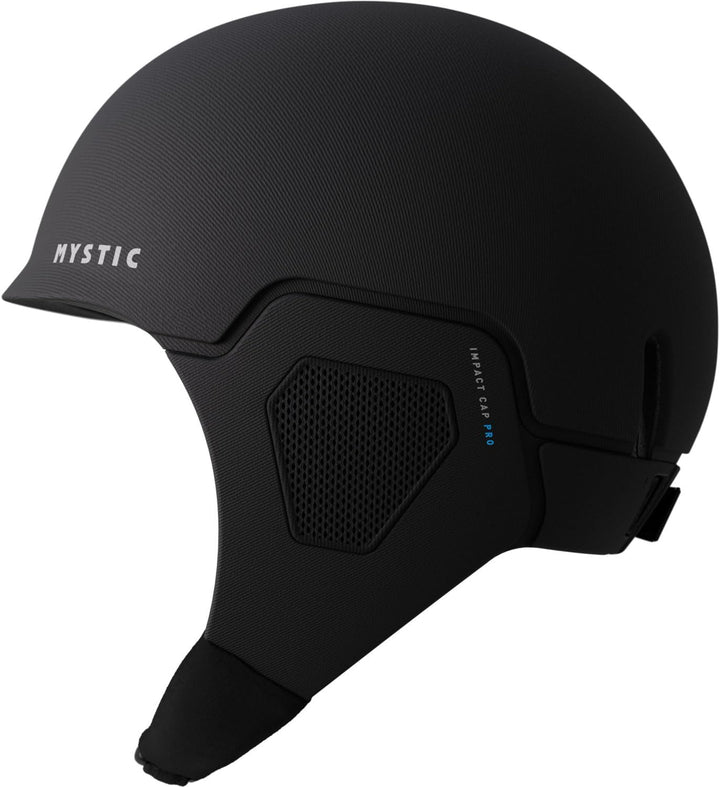 Mystic Impact Cap Wake/Kite/Wing Watersport Helmet 2024 - Black 240090 M/L