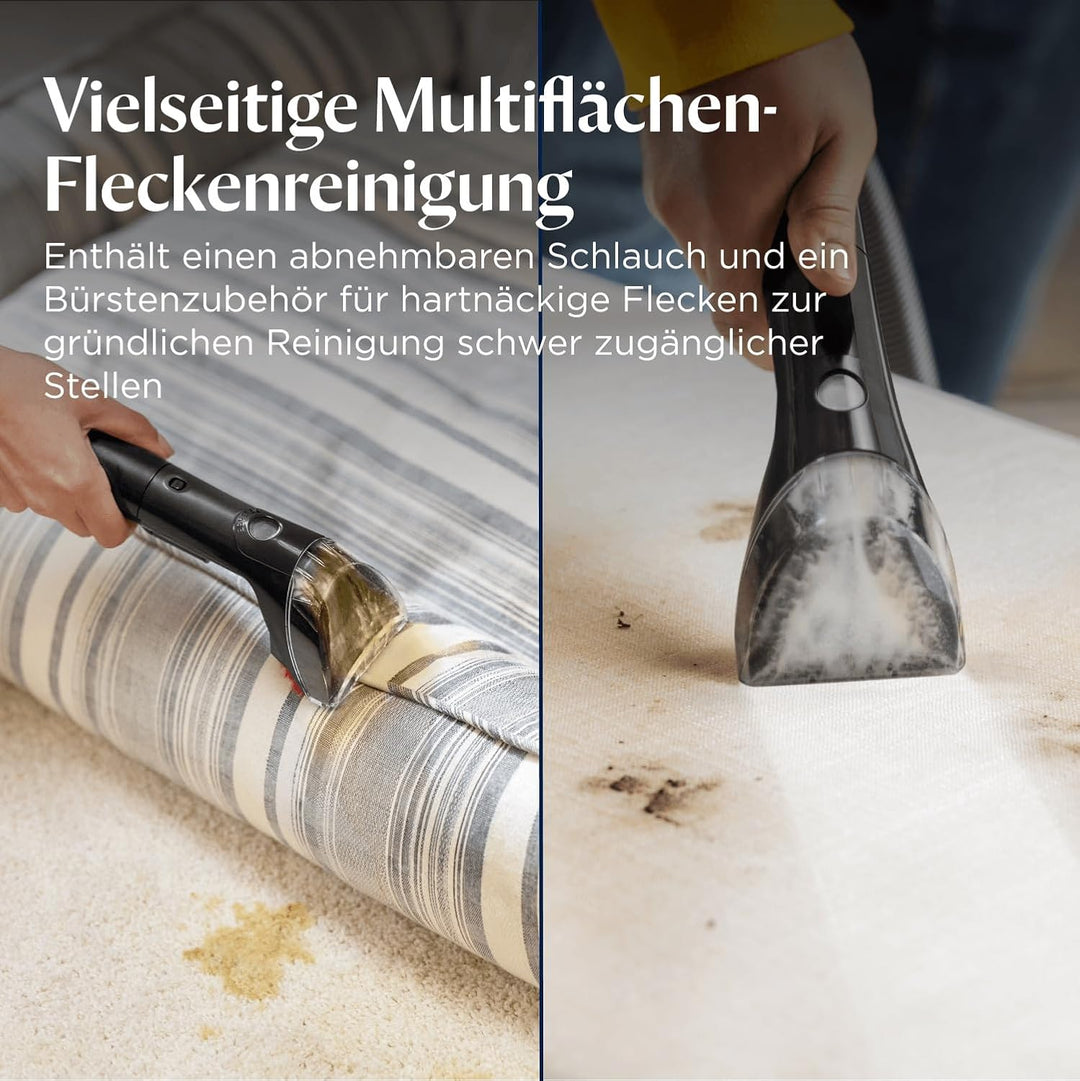 BISSELL PowerWash Compact Pet, Kompakter Upright- Teppichreiniger und Polsterreiniger für Haustierfl