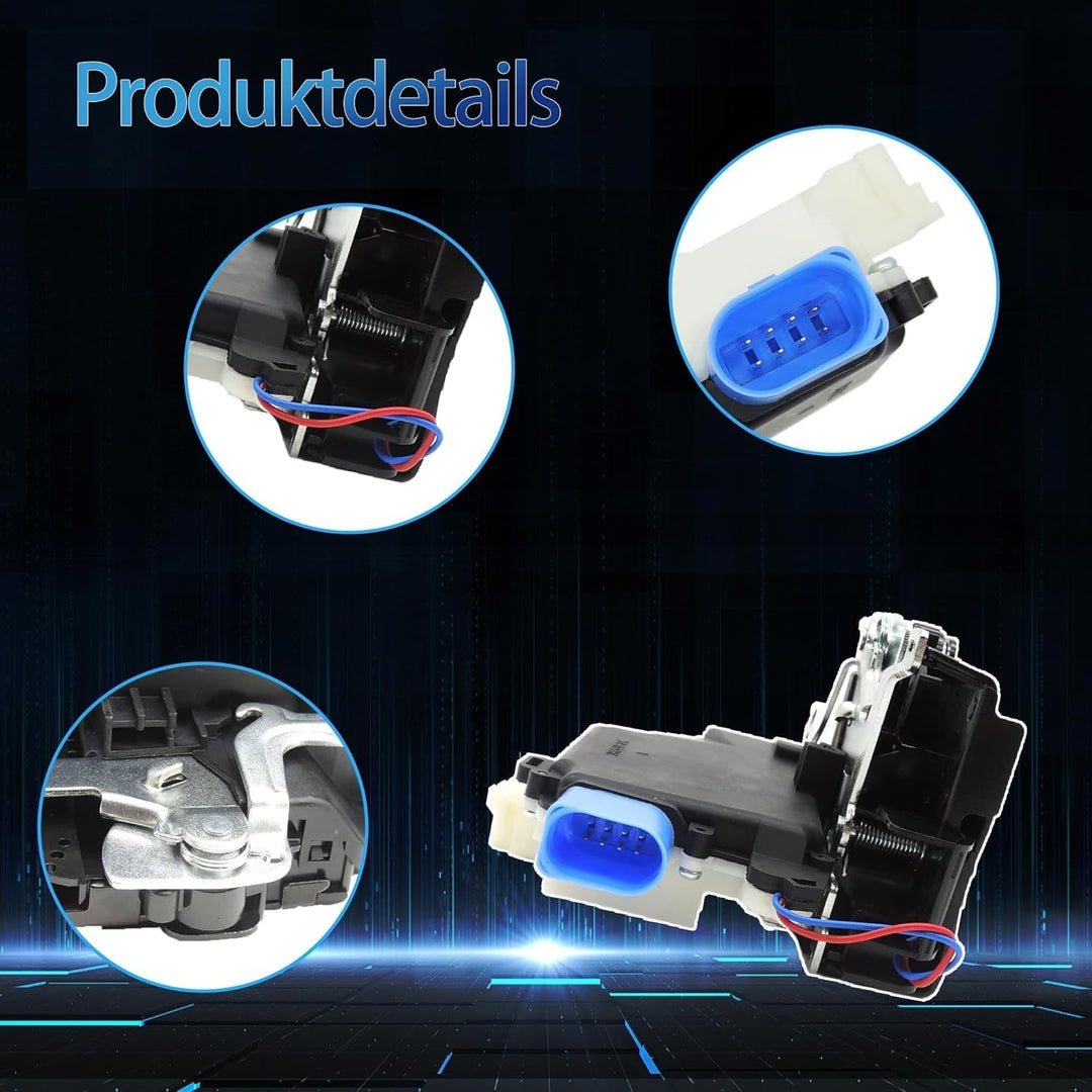 Türschloss Stellmotor Vorne links 3B1837015,Servomotor Kompatibel mit Passat 3B Altea 5P1 Alle Motor