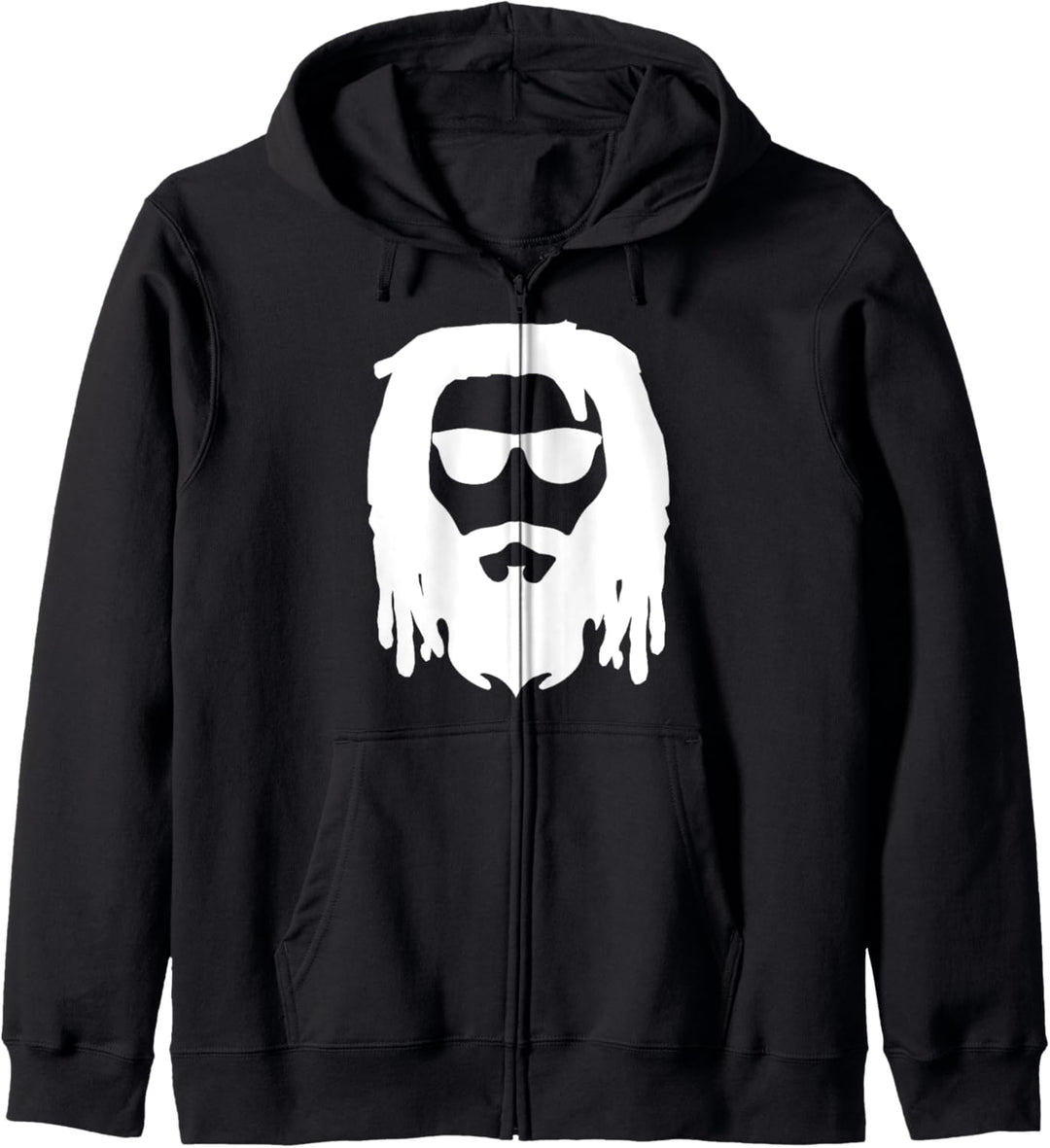Jamaika Reggae Rasta Dreadlocks Bart Sonnenbrille Rastafari Kapuzenjacke