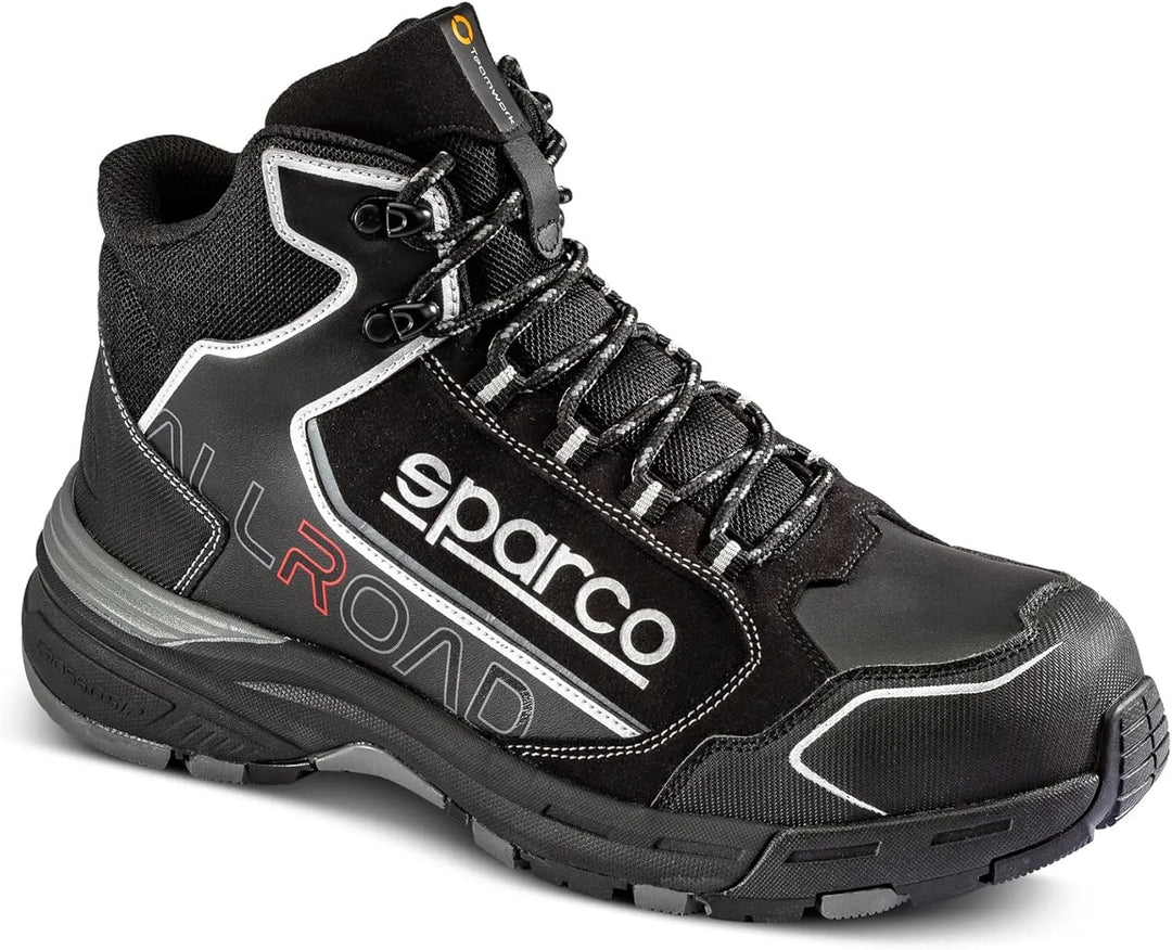 Sparco Unisex Allroad-h Industrial Shoe 38 EU Schwarz, 38 EU Schwarz