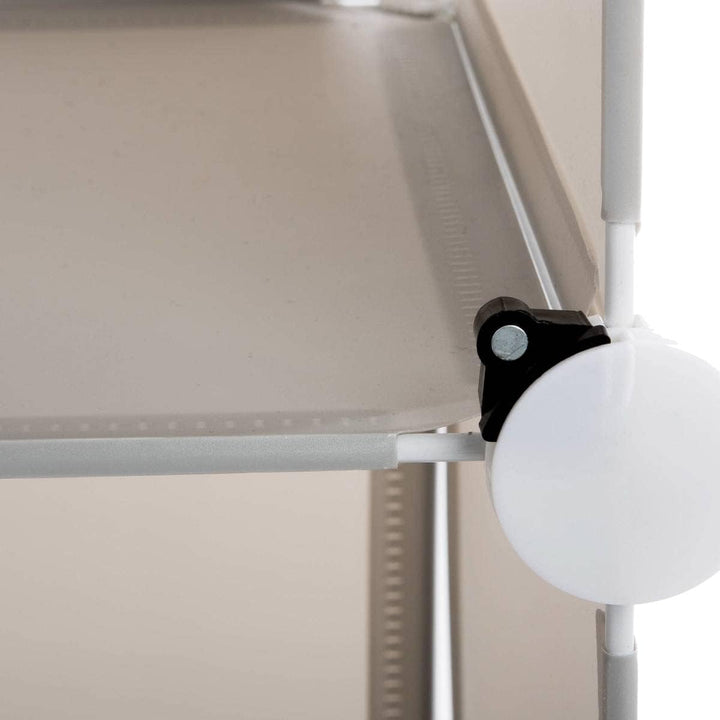 Kinder Aufbewahrungsboxen Colonne - grau und blau 34 × 139 cm - Grau - Atmosphera créateur d'intérie