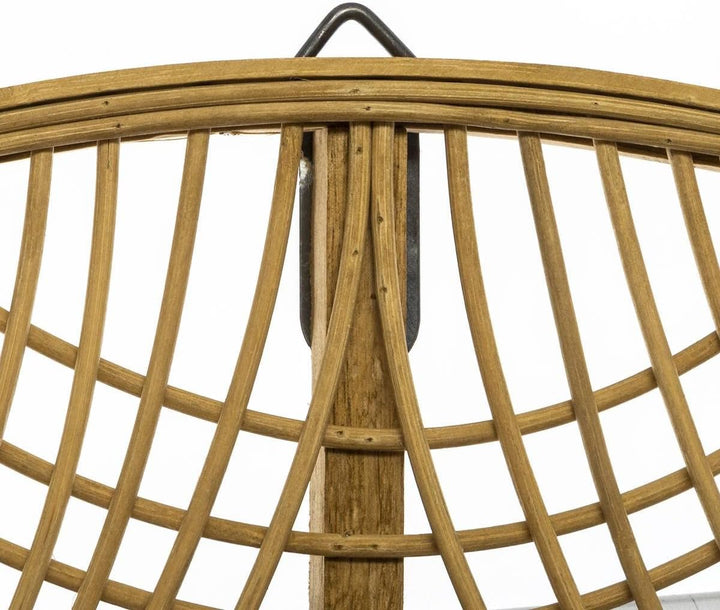 Spiegel Ina - Bambus D 70 cm - Beige - Atmosphera créateur d'intérieur cm beige, cm beige