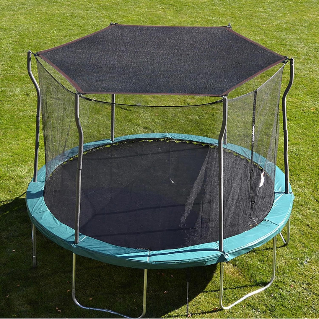 Trampolin Sonnenschutz Abdeckung, Ø 143 243 305 366 427 cm Trampolin Sonnenschutznetz, Trampoliin Üb