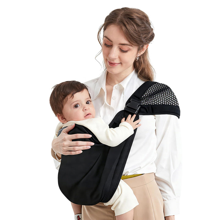 Hüfttrage Baby, Ergonomischer Babytrage Verbesserter-Verbreiterter Tragriemen, Eitentrage Erweiterba
